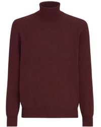 Brunello Cucinelli - Mouliné Cashmere Turtleneck Sweater - Lyst