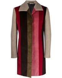 Comme des Garçons - Striped Corduroy Mid-length Coat - Lyst