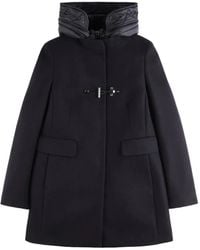 Fay - Hooded Toggle Coat - Lyst