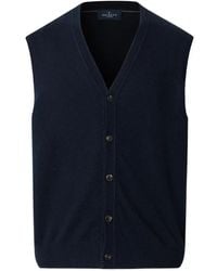 Hackett - V-Neck Buttoned Waistcoat - Lyst