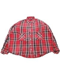 SAINT Mxxxxxx - Kariertes Flanellhemd - Lyst