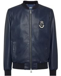 Billionaire - Leren Bomberjack - Lyst
