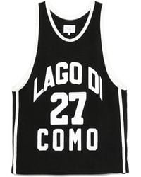 Rhude - X Como 1907 Printed Tank Top - Lyst