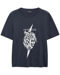 Anine Bing - Wagner Tiger-Graphic T-Shirt - Lyst