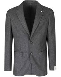 L.B.M. 1911 - Blazer Con Motivo De Espiga - Lyst