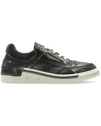 Fendi - Fender Leather Sneakers - Lyst
