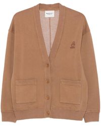 Isabel Marant - Cardigan À Logo Brodé Et Poche Plaquée Stephy - Lyst