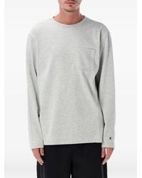 Champion - Pocket-Detail Long-Sleeve T-Shirt - Lyst