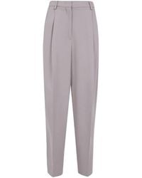 Fabiana Filippi - Pantalon Fuselé Cady À Plis - Lyst