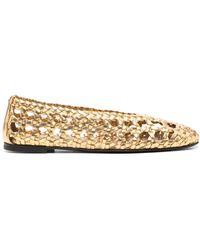 Giuseppe Zanotti - Georgia Cage Ballet Flats - Lyst