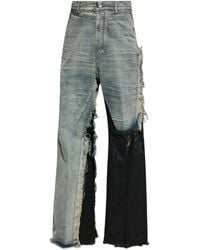 Rick Owens - Joris Jeans mit Distressed-Einsatz - Lyst