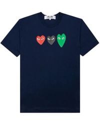 COMME DES GARÇONS PLAY - T-Shirt mit Print - Lyst