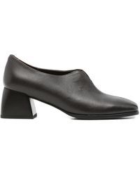 Linda Baumann - Square-Toe Block-Heel Pumps - Lyst