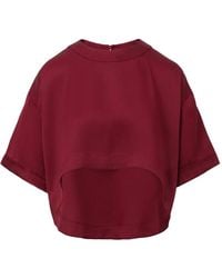 Il Volo - Cropped Short-Sleeve T-Shirt - Lyst
