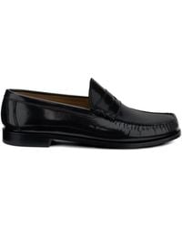 BOGGI - Brushed-Leather Loafers - Lyst