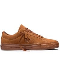 Converse - Baskets Cons One Star Pro Mono En Daim - Lyst