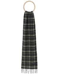 Marc O' Polo - Plaid Fringed Scarf - Lyst