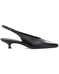 Aeyde - Camila Pointed Slingback Heeled Pumps - Lyst