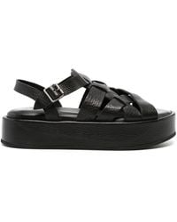 Moma - Arizona Raw Leather Sandals - Lyst