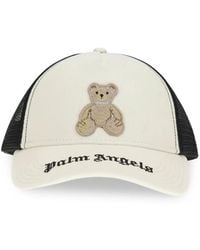 Palm Angels - Bear-Appliqué Trucker Cap - Lyst