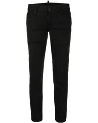 DSquared² - Mid-rise Cropped Jeans - Lyst