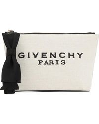 Givenchy - Bolso De Mano Con Logo Estampado - Lyst