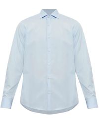 Paul & Shark - Soffio Long-Sleeve Cotton Shirt - Lyst