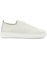 Henderson - Lidia Pebbled-Leather Sneakers - Lyst