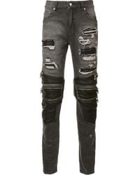black ripped skinny jeans for kids