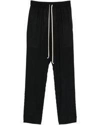 Rick Owens - Drawstring Slim Trousers - Lyst