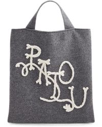 Patou - Cornelly Logo-Embroidered Tote Bag - Lyst