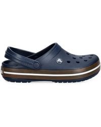 Crocs™ - Crocband Perforated Logo-Patch Clogs - Lyst