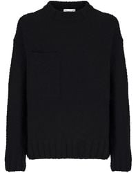 Laneus - Crew-Neck Wool Sweater - Lyst