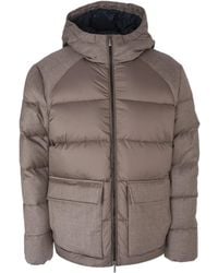 Peserico - Hooded Padded Jacket - Lyst