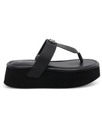 MICHAEL Michael Kors - Logo-Detail Open-Toe Sandals - Lyst