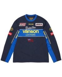 Supreme - X Vanson Leathers T-Shirt À Manches Longues - Lyst