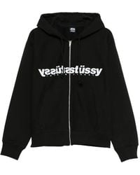 Stussy - Mirror Zip-Up Hoodie - Lyst