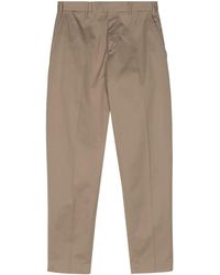 PT Torino - Mid-rise Cotton Chino Trousers - Lyst