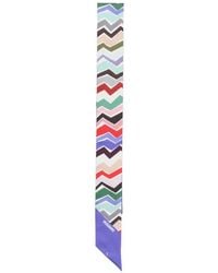 Missoni - Schal Mit Zickzack-Print - Lyst