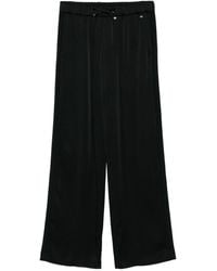 Herno - Satinhose mit Kordelzug - Lyst