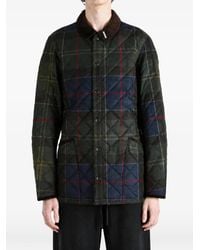 Barbour - Tartan Heritage Liddesdale Gewatteerd Jack - Lyst