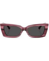 Jimmy Choo - Lunettes De Vue À Monture Papillon - Lyst