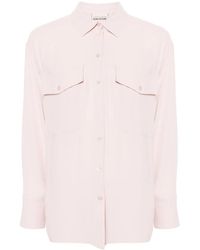 Semicouture - Crepe Shirt - Lyst