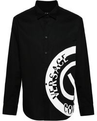Versace - Camisa V-Emblem - Lyst
