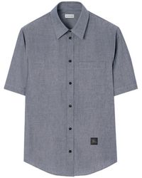 Burberry - Chambray Shirt - Lyst