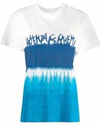 Alberta Ferretti - T-shirt Met Tekst - Lyst