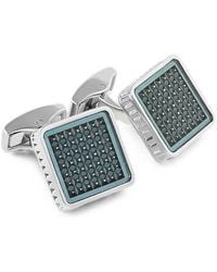 Tateossian - Giza Ice Square-Shape Cufflinks - Lyst