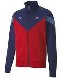 PUMA - X Bmw Motorsport Mcs Sweatshirt Jacket - Lyst