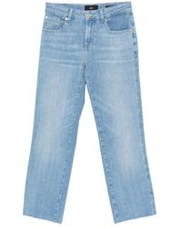 7 For All Mankind - Calie Five-Pockets Jeans - Lyst