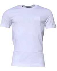Dolce & Gabbana - Logo-Plaque T-Shirt - Lyst